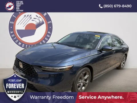 Blue 2024 Honda Accord EX for sale in Crestview, FL