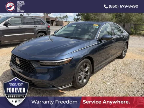 Blue 2024 Honda Accord EX for sale in Crestview, FL