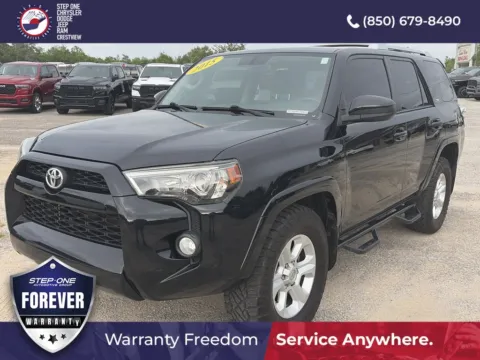 Black 2015 Toyota 4Runner SR5 for sale in Crestview, FL