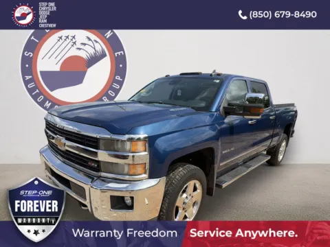 Blue 2015 Chevrolet Silverado 2500HD LTZ for sale in Crestview, FL