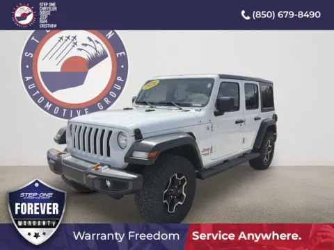 White 2020 Jeep Wrangler Unlimited Sport S for sale in Crestview, FL