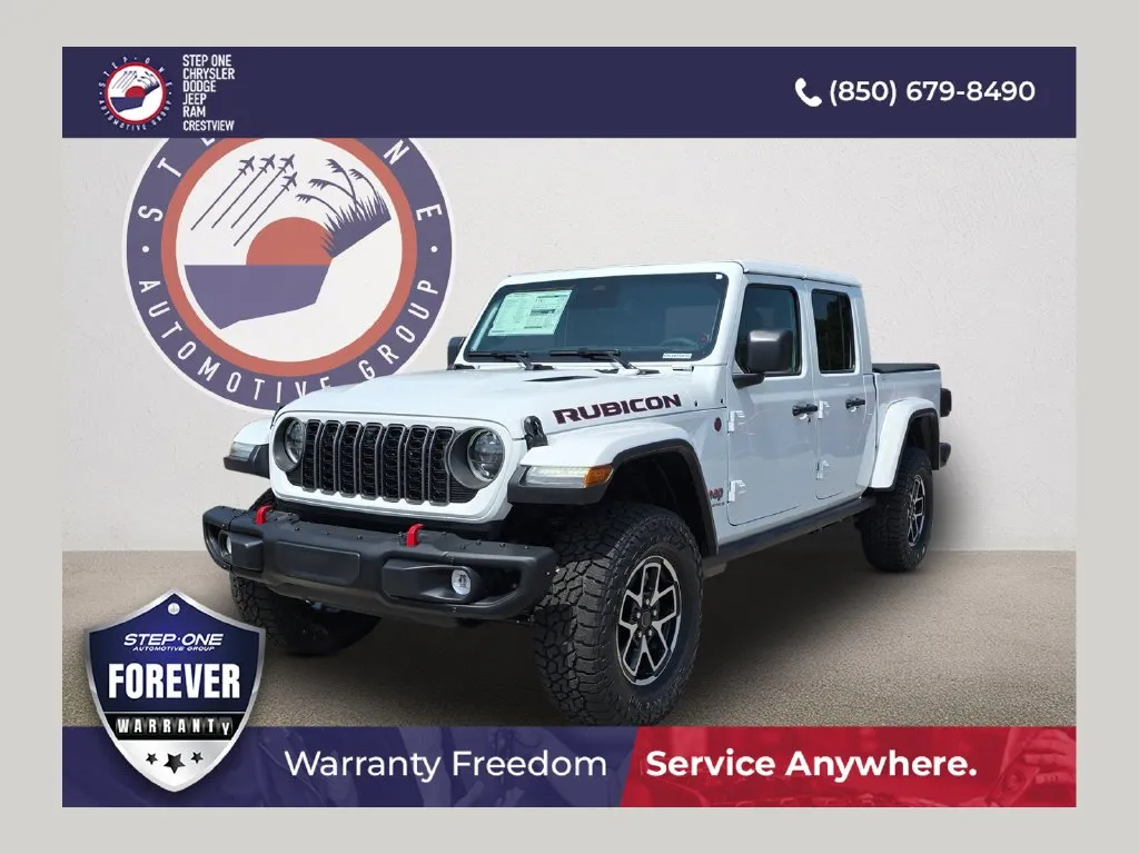 White 2026 Jeep Gladiator Rubicon X for sale in Crestview, FL
