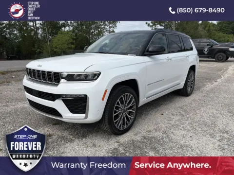White 2026 Jeep Grand Cherokee L Summit for sale in Crestview, FL
