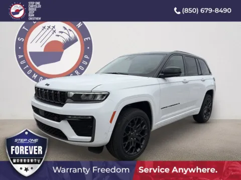 White 2026 Jeep Grand Cherokee Summit for sale in Crestview, FL