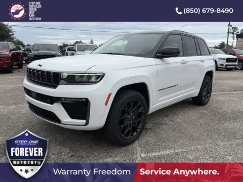 White 2026 Jeep Grand Cherokee Summit for sale in Crestview, FL