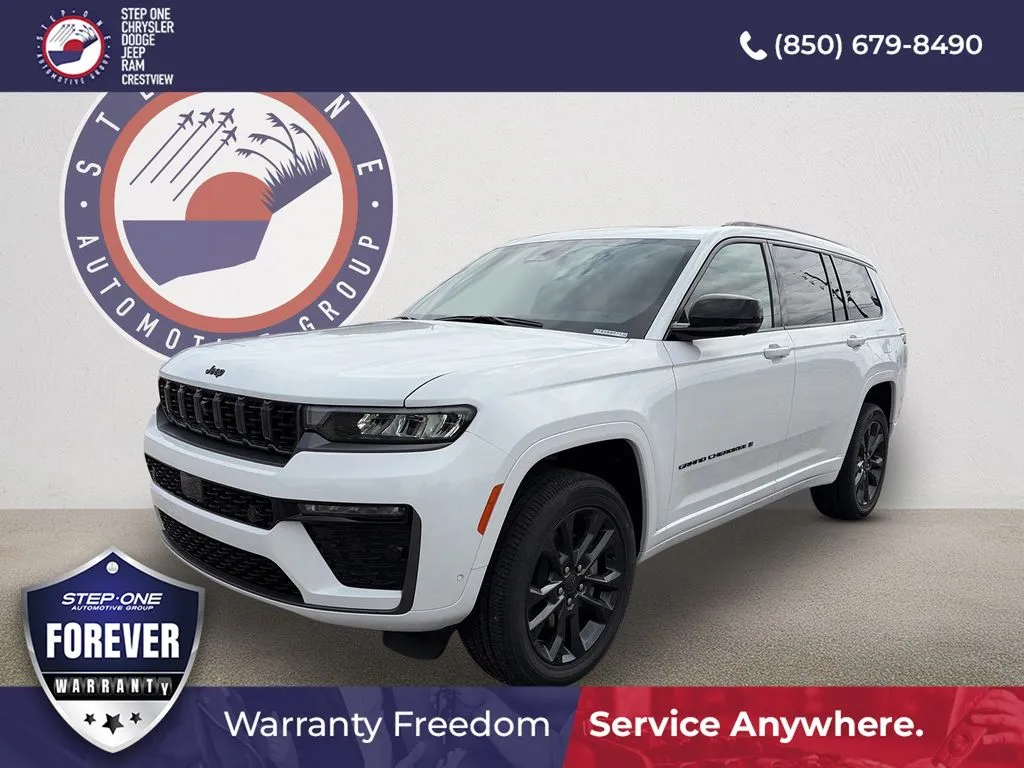 White 2026 Jeep Grand Cherokee L Limited for sale in Crestview, FL