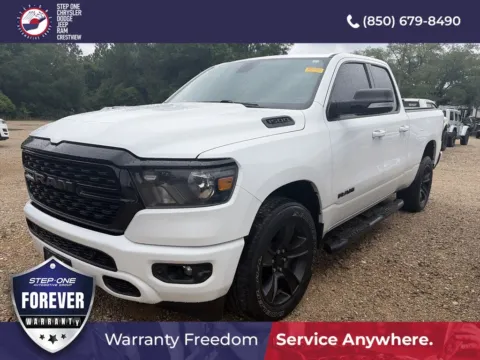 White 2022 Ram 1500 Big Horn/Lone Star for sale in Crestview, FL