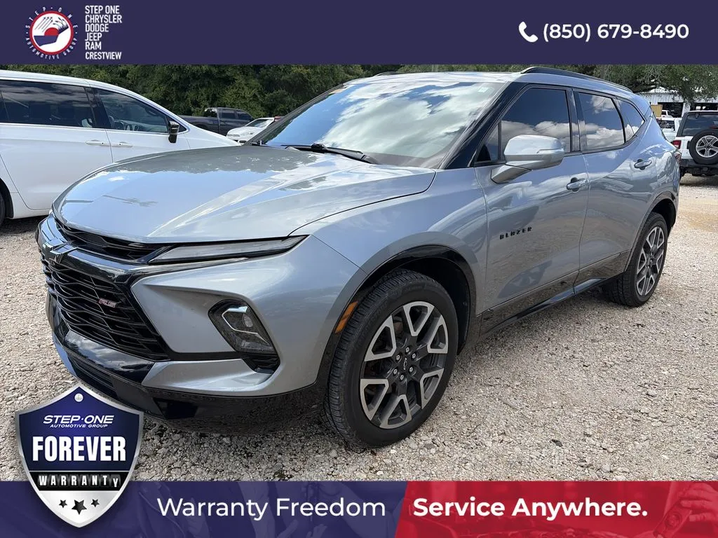 Gray 2023 Chevrolet Blazer RS for sale in Crestview, FL