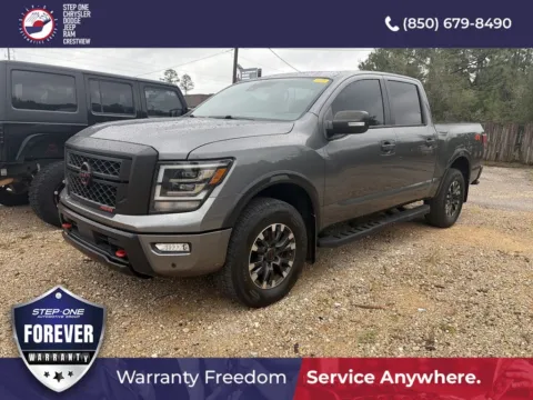 Gray 2023 Nissan Titan PRO-4X for sale in Crestview, FL