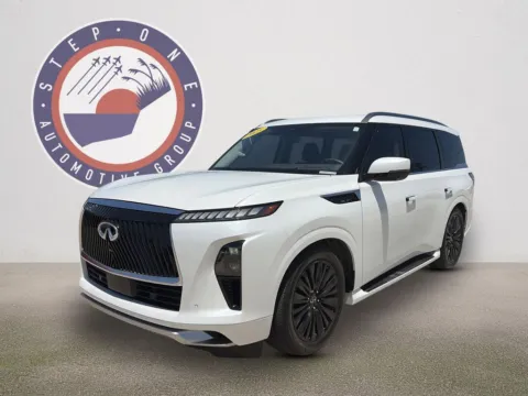 Photos of 2025 INFINITI QX80 LUXE for sale in Crestview, FL at Step One CDJR Fiat Crestview