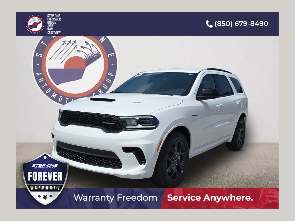 White 2026 Dodge Durango GT HEMI V8 for sale in Crestview, FL
