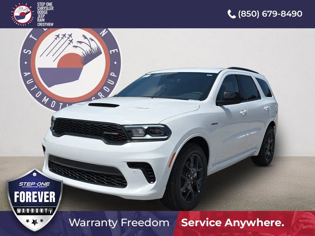 White 2026 Dodge Durango GT HEMI V8 for sale in Crestview, FL