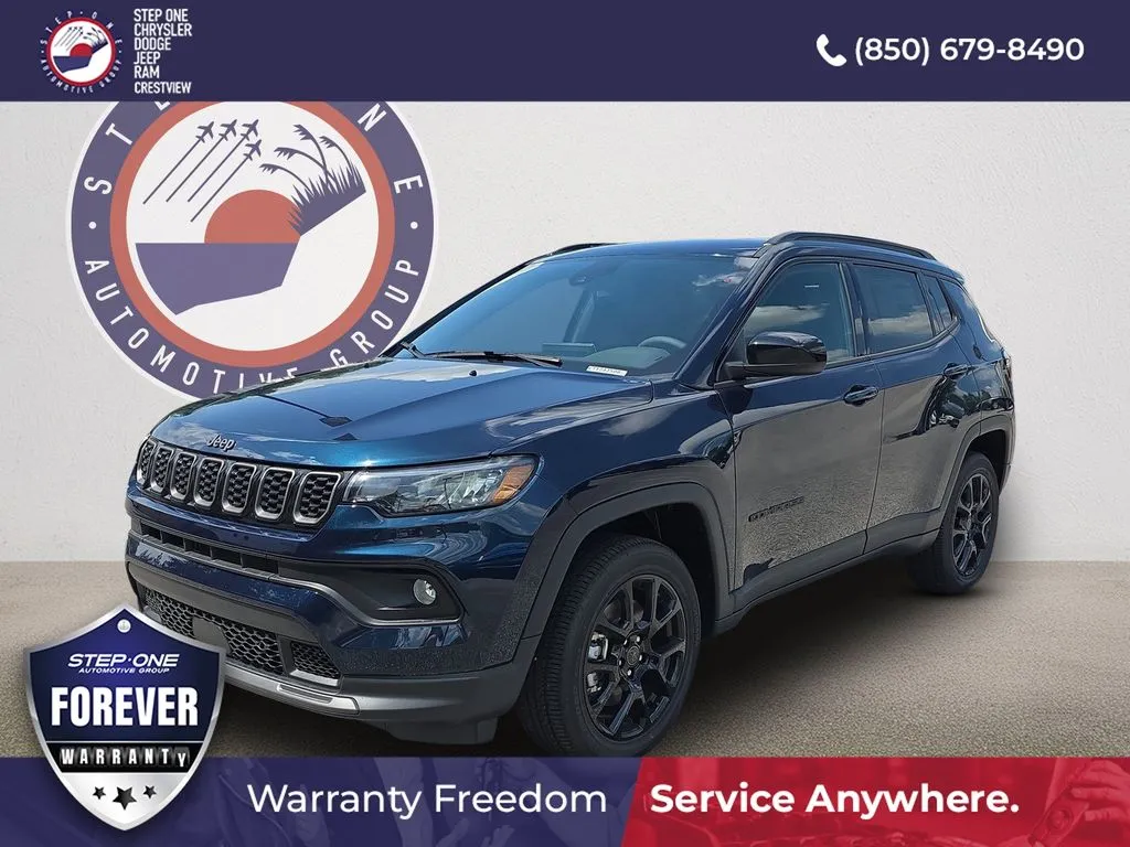 Blue 2026 Jeep Compass Latitude for sale in Crestview, FL