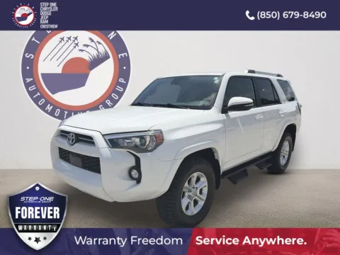 White 2024 Toyota 4Runner SR5 Premium for sale in Crestview, FL