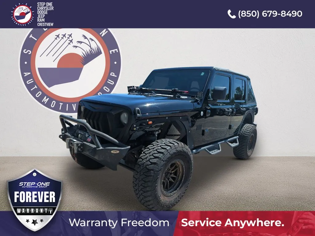 Black 2019 Jeep Wrangler Unlimited Sport S for sale in Crestview, FL
