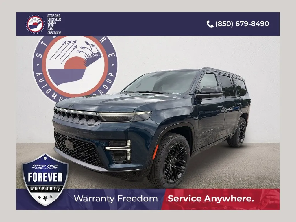 Blue 2026 Jeep Grand Wagoneer Limited Reserve for sale in Crestview, FL