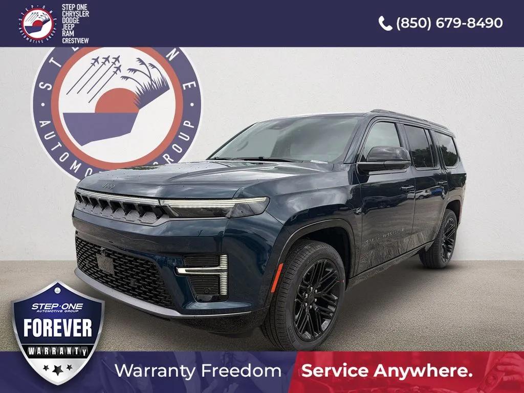Blue 2026 Jeep Grand Wagoneer Limited Reserve for sale in Crestview, FL