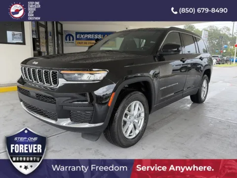 Black 2026 Jeep Grand Cherokee L Laredo for sale in Crestview, FL