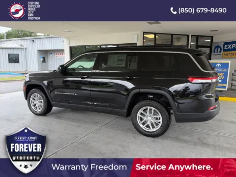 Black 2026 Jeep Grand Cherokee L Laredo for sale in Crestview, FL