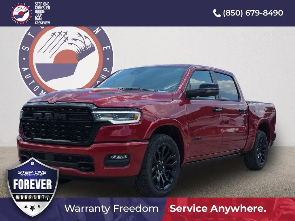 Red 2026 Ram 1500 Limited for sale in Crestview, FL