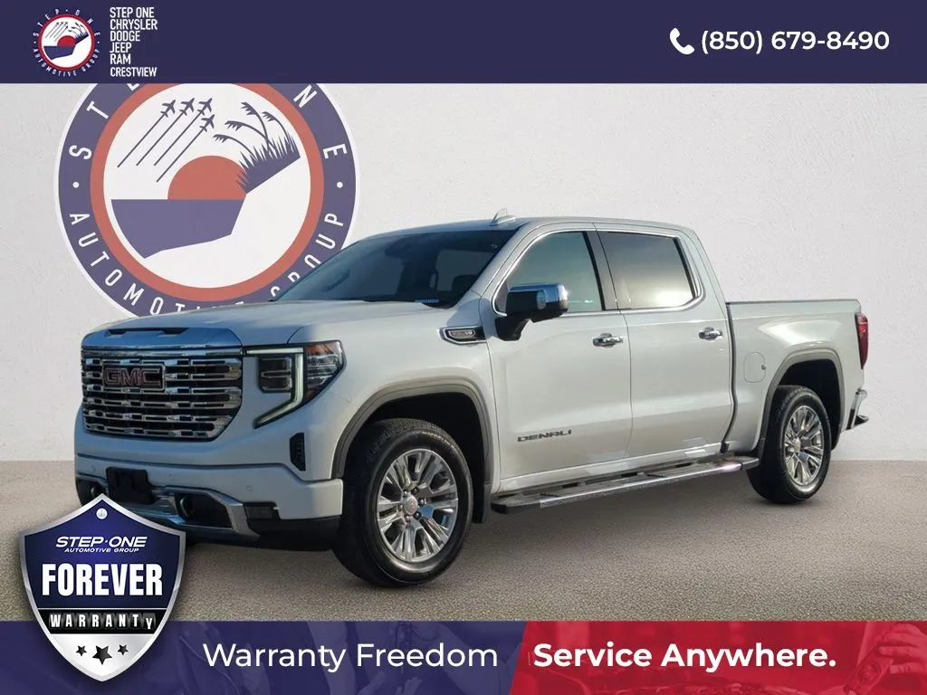 White 2023 GMC Sierra 1500 Denali for sale in Crestview, FL