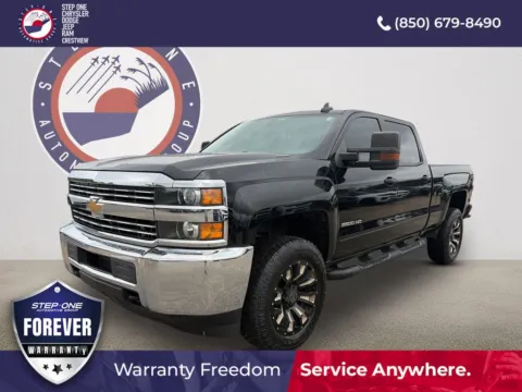 Black 2017 Chevrolet Silverado 2500HD LT for sale in Crestview, FL