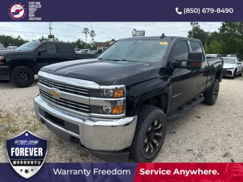 Black 2017 Chevrolet Silverado 2500HD LT for sale in Crestview, FL