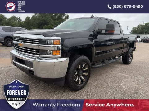Black 2017 Chevrolet Silverado 2500HD LT for sale in Crestview, FL