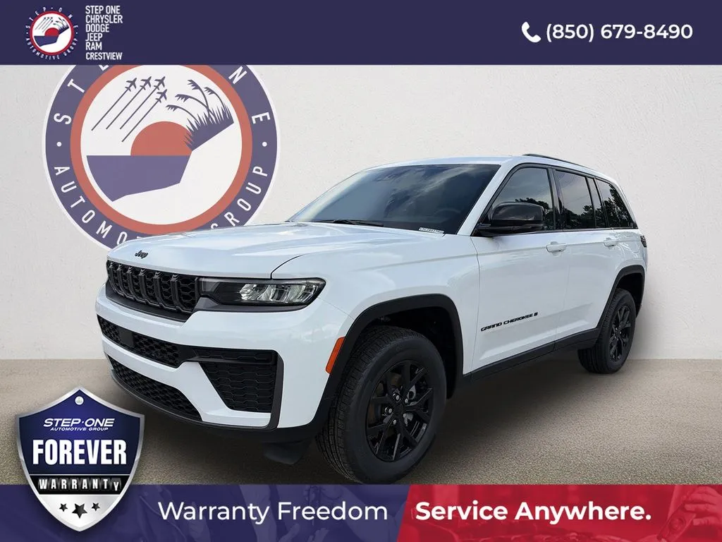 White 2026 Jeep Grand Cherokee Laredo Altitude for sale in Crestview, FL