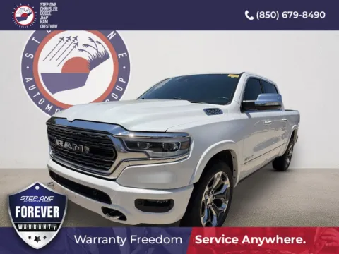 White 2020 Ram 1500 Limited for sale in Crestview, FL
