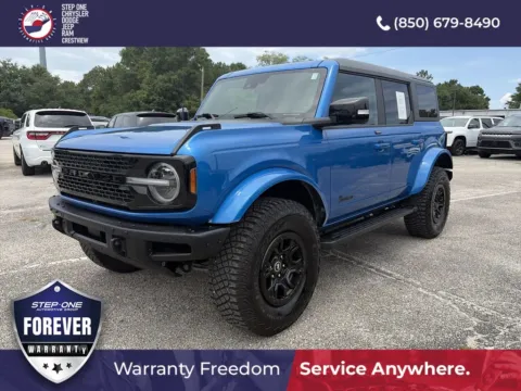 Blue 2021 Ford Bronco Wildtrak for sale in Crestview, FL