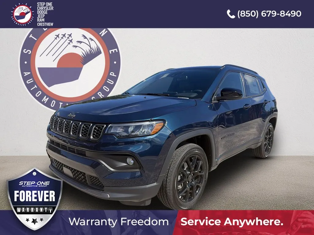 Blue 2026 Jeep Compass Latitude for sale in Crestview, FL
