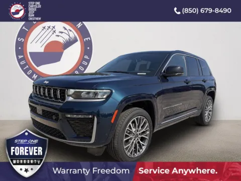 Blue 2026 Jeep Grand Cherokee Summit for sale in Crestview, FL
