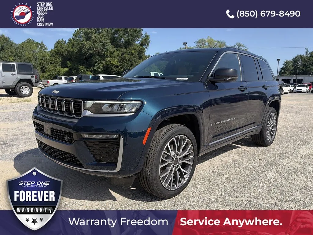 Blue 2026 Jeep Grand Cherokee Summit for sale in Crestview, FL