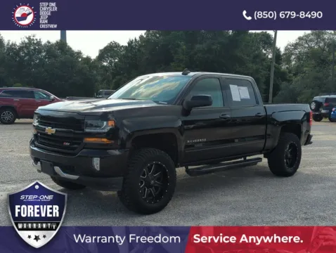 Black 2018 Chevrolet Silverado 1500 LT for sale in Crestview, FL