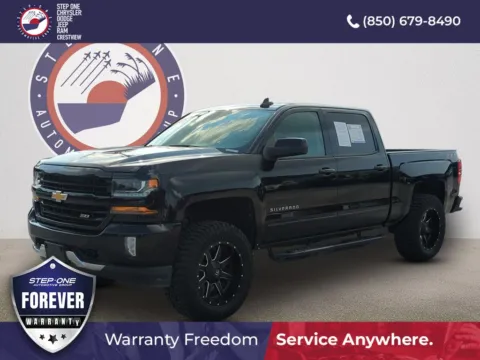 Black 2018 Chevrolet Silverado 1500 LT for sale in Crestview, FL
