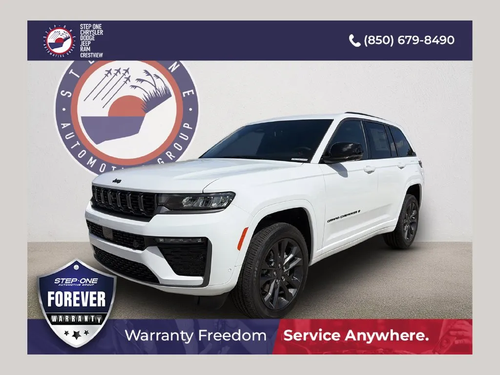 White 2026 Jeep Grand Cherokee Limited Reserve for sale in Crestview, FL