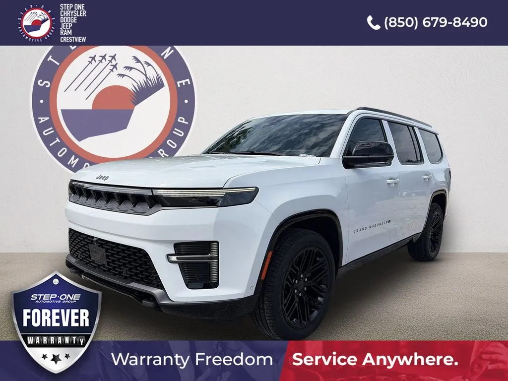 White 2026 Jeep Grand Wagoneer Limited Reserve for sale in Crestview, FL
