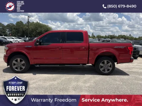 Red 2020 Ford F-150 Lariat for sale in Crestview, FL