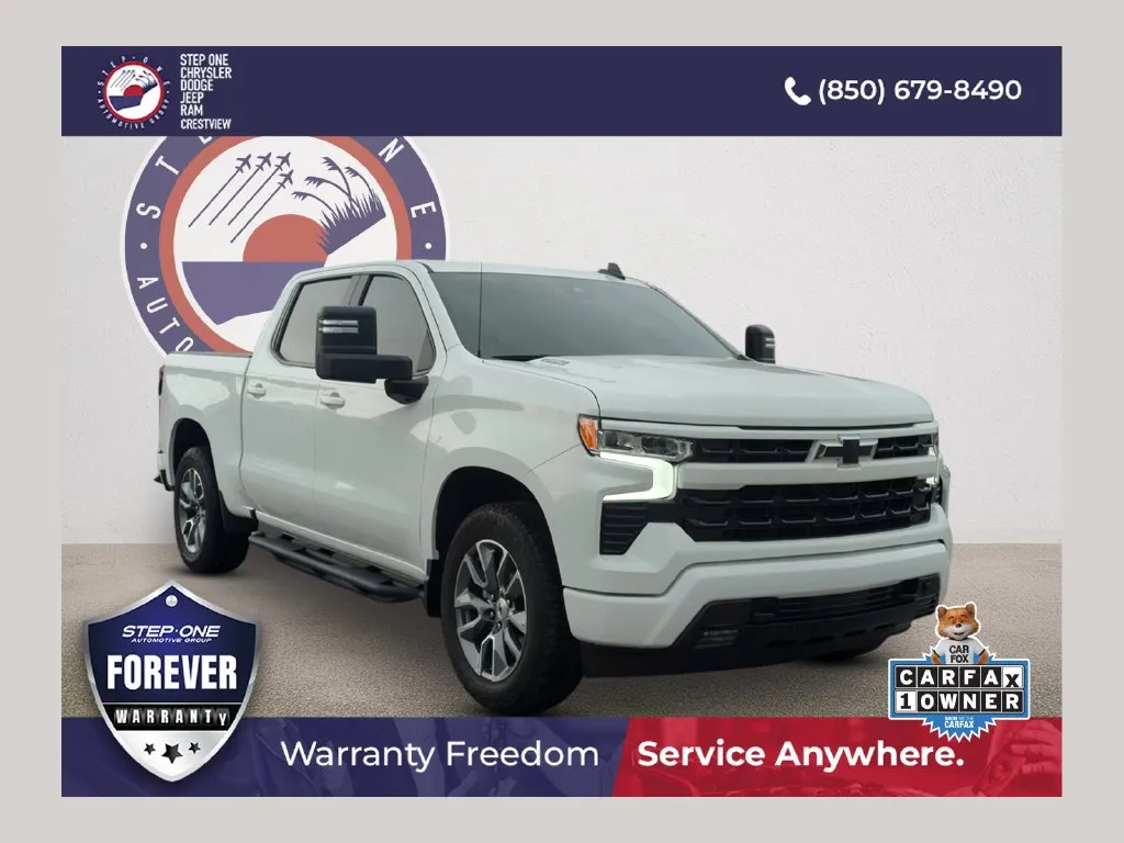 White 2025 Chevrolet Silverado 1500 RST for sale in Crestview, FL