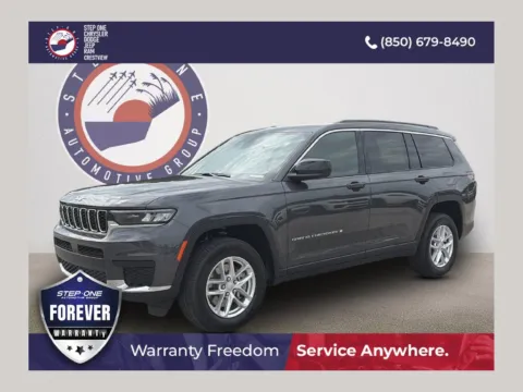 Gray 2026 Jeep Grand Cherokee L Laredo for sale in Crestview, FL