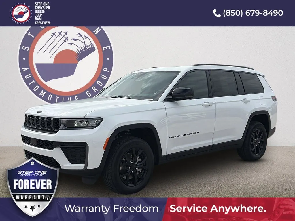 White 2026 Jeep Grand Cherokee L Altitude for sale in Crestview, FL