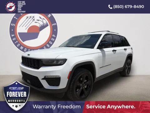 White 2023 Jeep Grand Cherokee Limited for sale in Crestview, FL