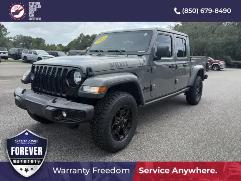 Gray 2022 Jeep Gladiator Willys for sale in Crestview, FL