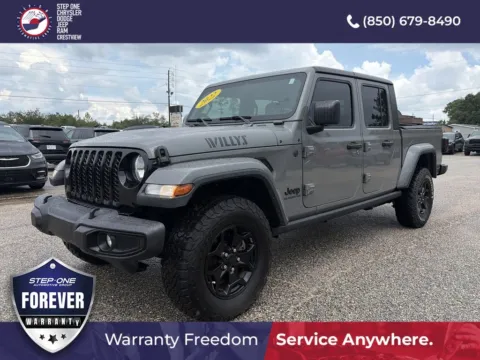Gray 2022 Jeep Gladiator Willys for sale in Crestview, FL