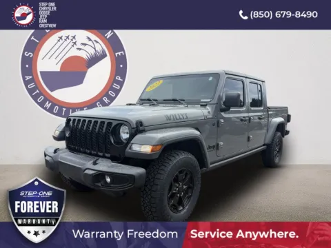 Gray 2022 Jeep Gladiator Willys for sale in Crestview, FL