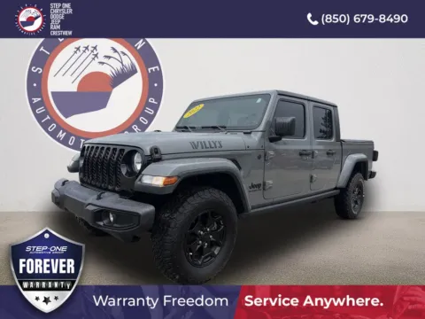 Gray 2022 Jeep Gladiator Willys for sale in Crestview, FL