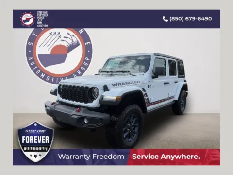 White 2026 Jeep Wrangler 85th Anniversary Edition for sale in Crestview, FL