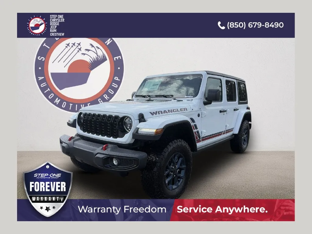 White 2026 Jeep Wrangler 85th Anniversary Edition for sale in Crestview, FL