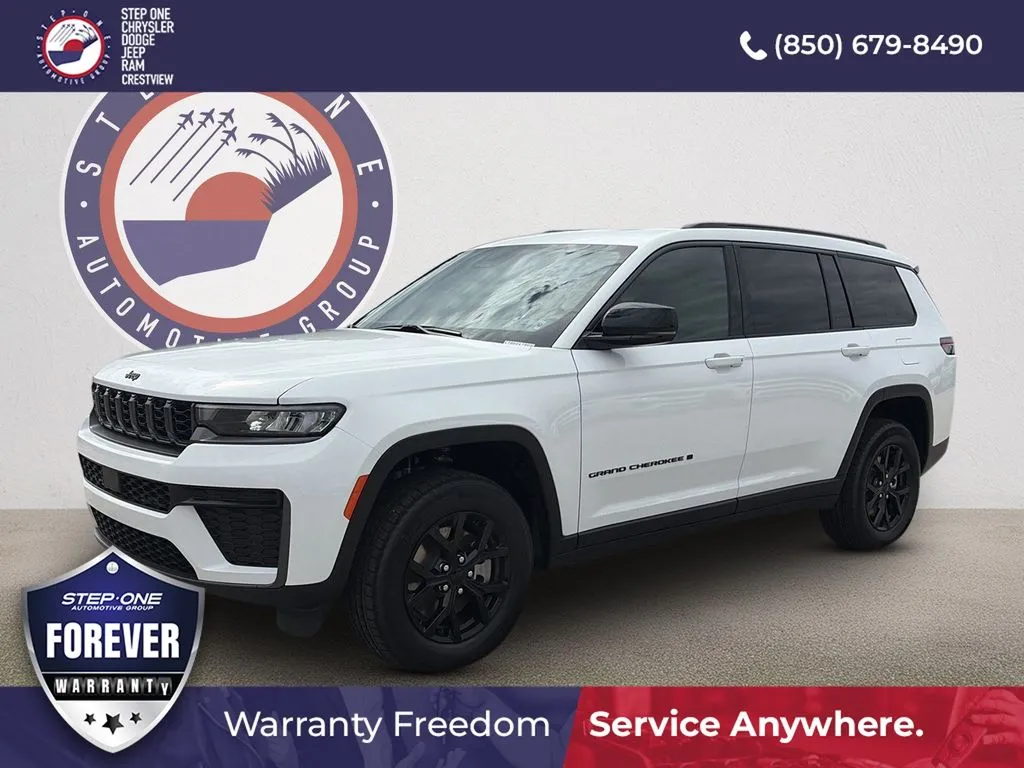 White 2026 Jeep Grand Cherokee L Altitude for sale in Crestview, FL